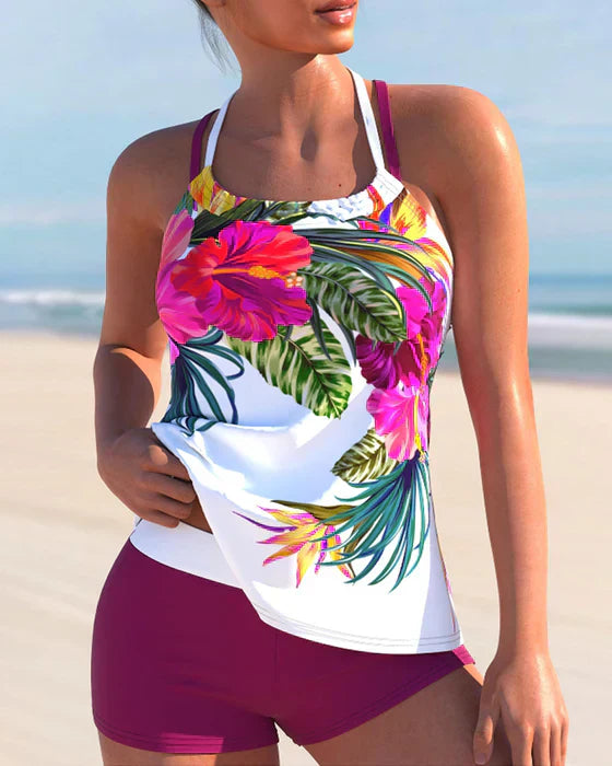 Stylish and chic colorful swimsuit