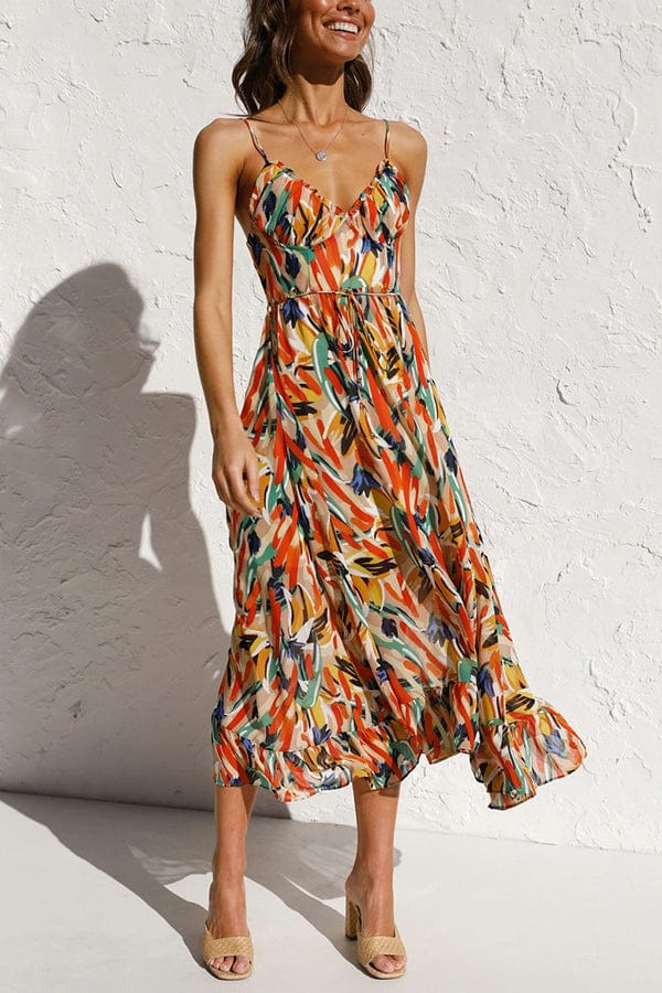 LP | Colorful Midi Dress