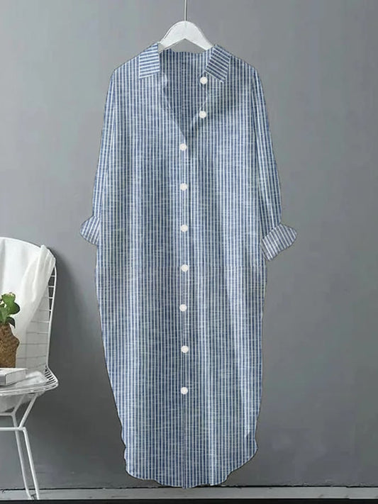 LP | Shiny and cool shirt dress