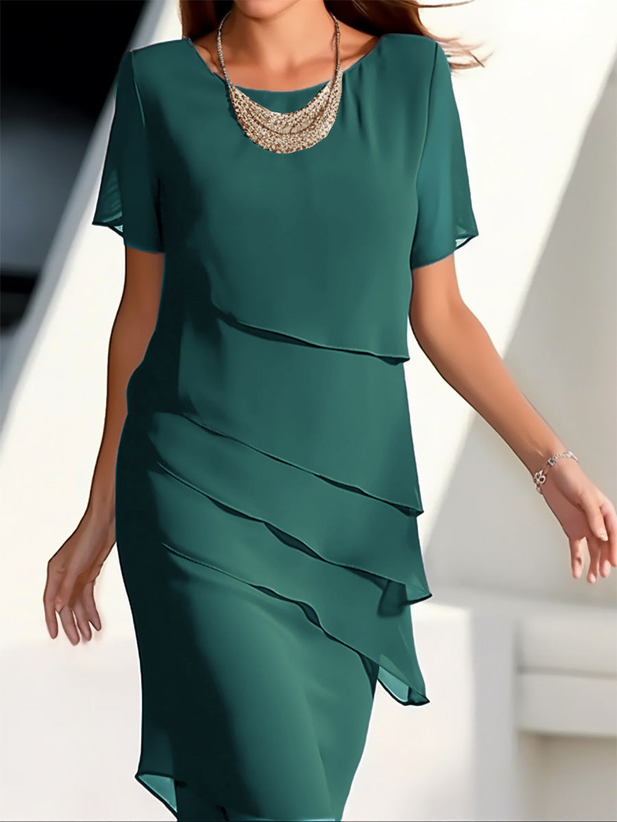 LP | Elegant dress that covers the belly