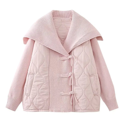 Zamma | Women's Oversized Sweater with Casual Sailor Collar