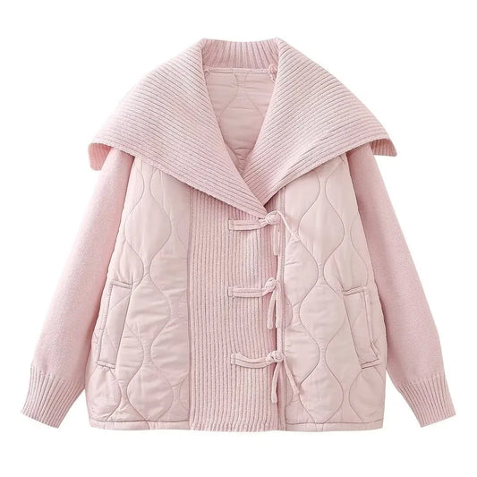 Zamma | Women's Oversized Sweater with Casual Sailor Collar