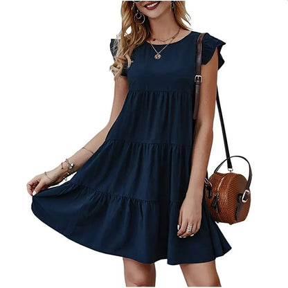 LP | Short-sleeved dress perfect for warm weather