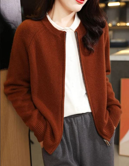 LP | long-sleeved knit cardigan