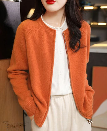 LP | long-sleeved knit cardigan