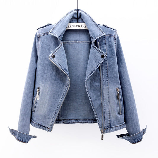 Aerin | Chic and Comfortable Women's Washed Denim Jacket