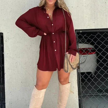 LP | Long-sleeved romper dress