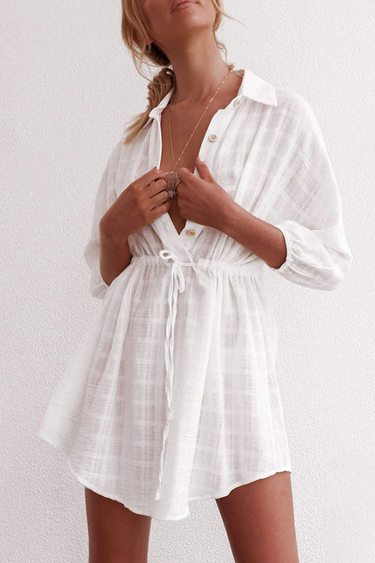 LD Single Breasted Chapel Train Sexy Hot Holiday Beach Dress
