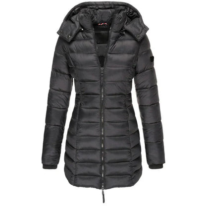 Zara | Chic and Comfortable Women's Hooded Down Jacket