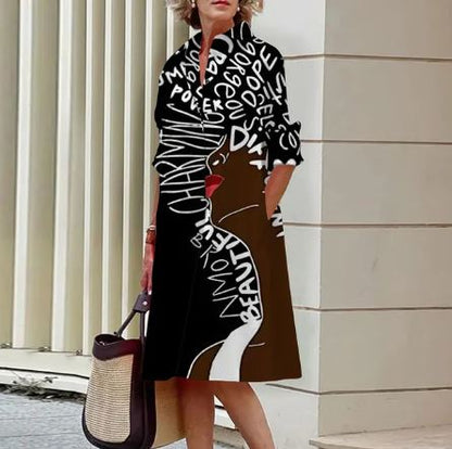 Mc | Printed Shirt Dresses
