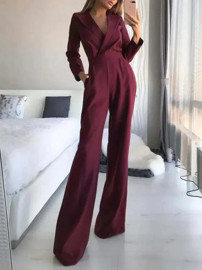 Sophia - Long-sleeved jumpsuit