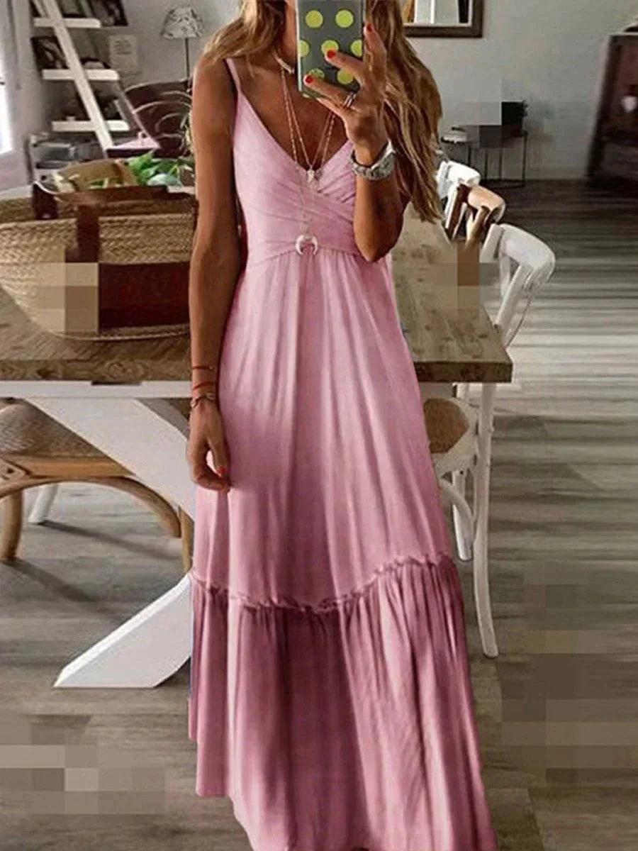Mc | Elegant casual summer long dress