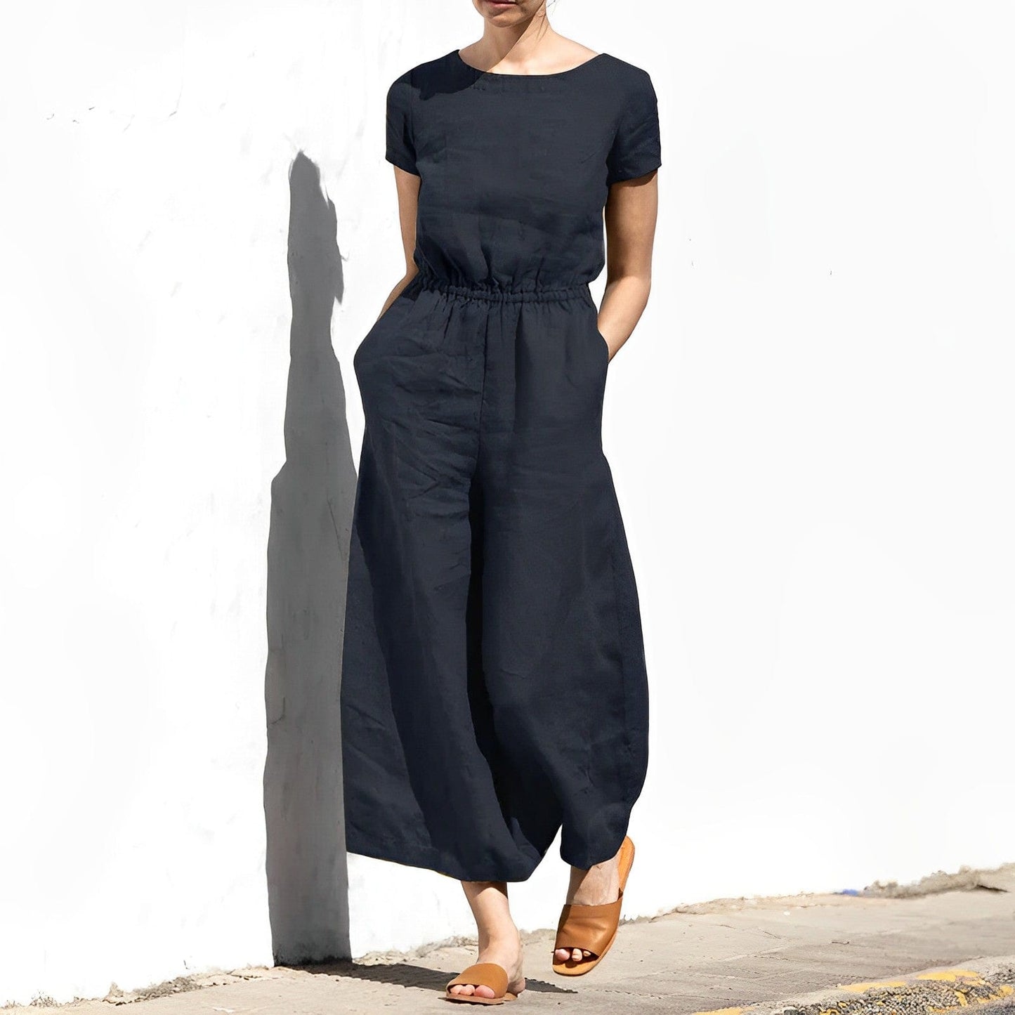 LP | elegant jumpsuit in linen