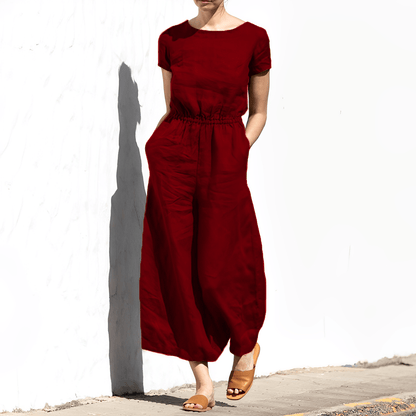 LP | elegant jumpsuit in linen