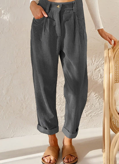 LP | Fashionable corduroy pants