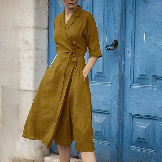 LP | Elegant casual mid-length dress