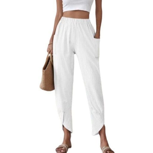 LP | Women's pants with irregular cuffs