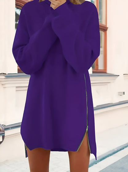 Mc | Comfortable and elegant dress with zipper closure