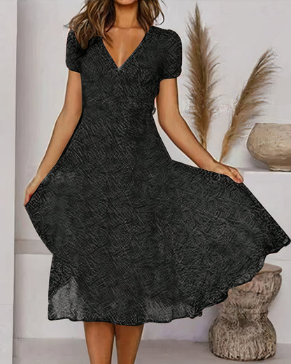 LP | Floral chiffon dress for summer