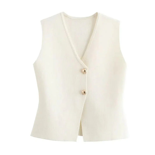 Clara | Elegant Women's Cardigan with Gold Buttons