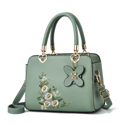Flora Crossbody Bag | With exquisite embroidery