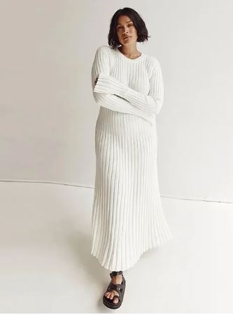 Mc | Long knit dress for women