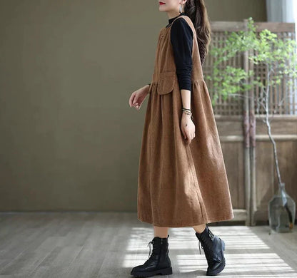 Mc | Retro corduroy dress