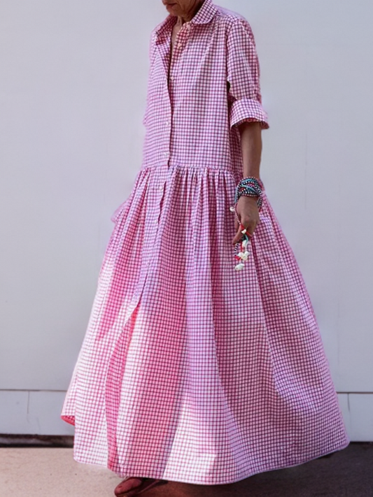 Cecil - Check Dress