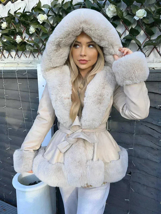Lina | Women's Winter Coat with Hood Chic and Comfortable