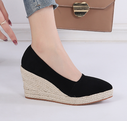 Karla - Espadrillas con plateau e sandali con zeppa