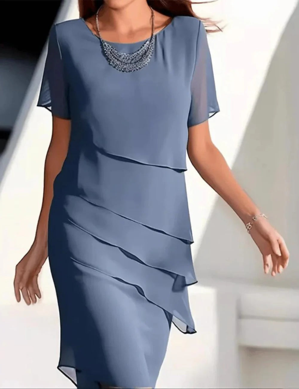 LD | Elegant layered dress for casual days