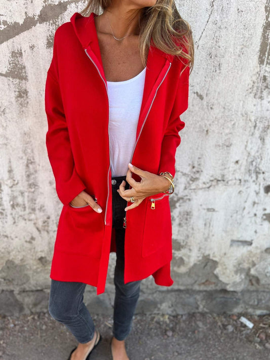 Laurenne | Chic and Comfortable Modern Long Jacket for Women