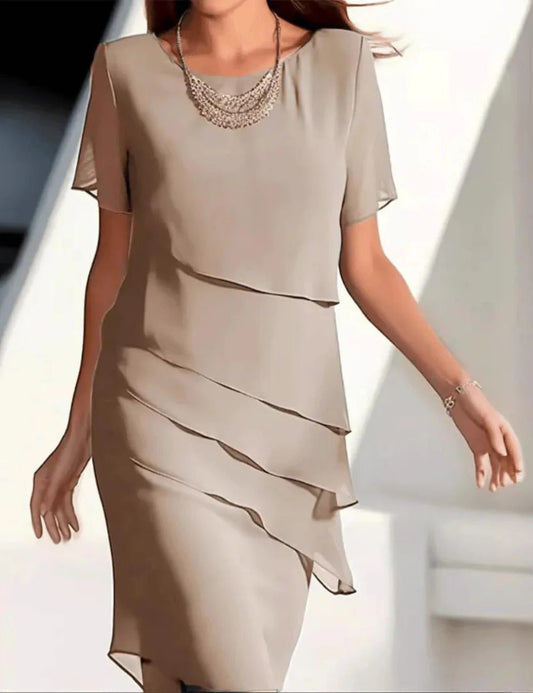 LD | Elegant layered dress for casual days