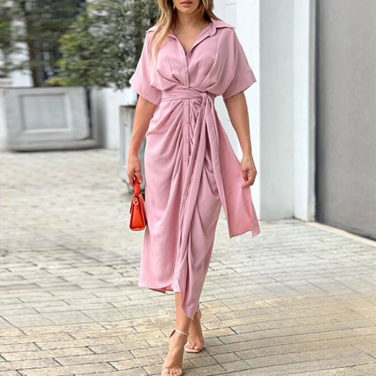 Women's dress with modern style and modern cut