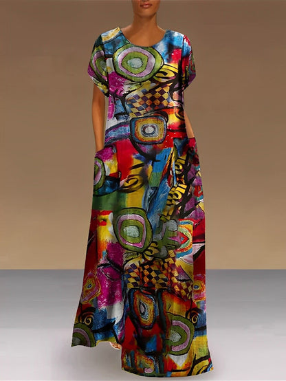 LP | Lavigne - Unique Print Dress