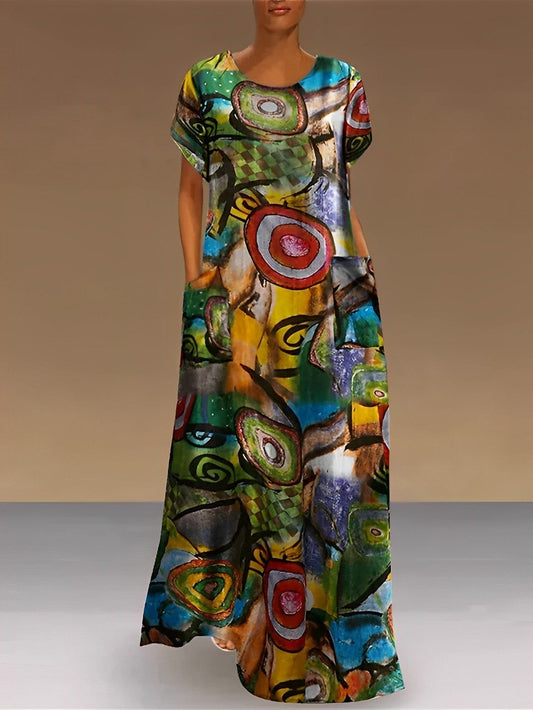 LP | Lavigne - Unique Print Dress