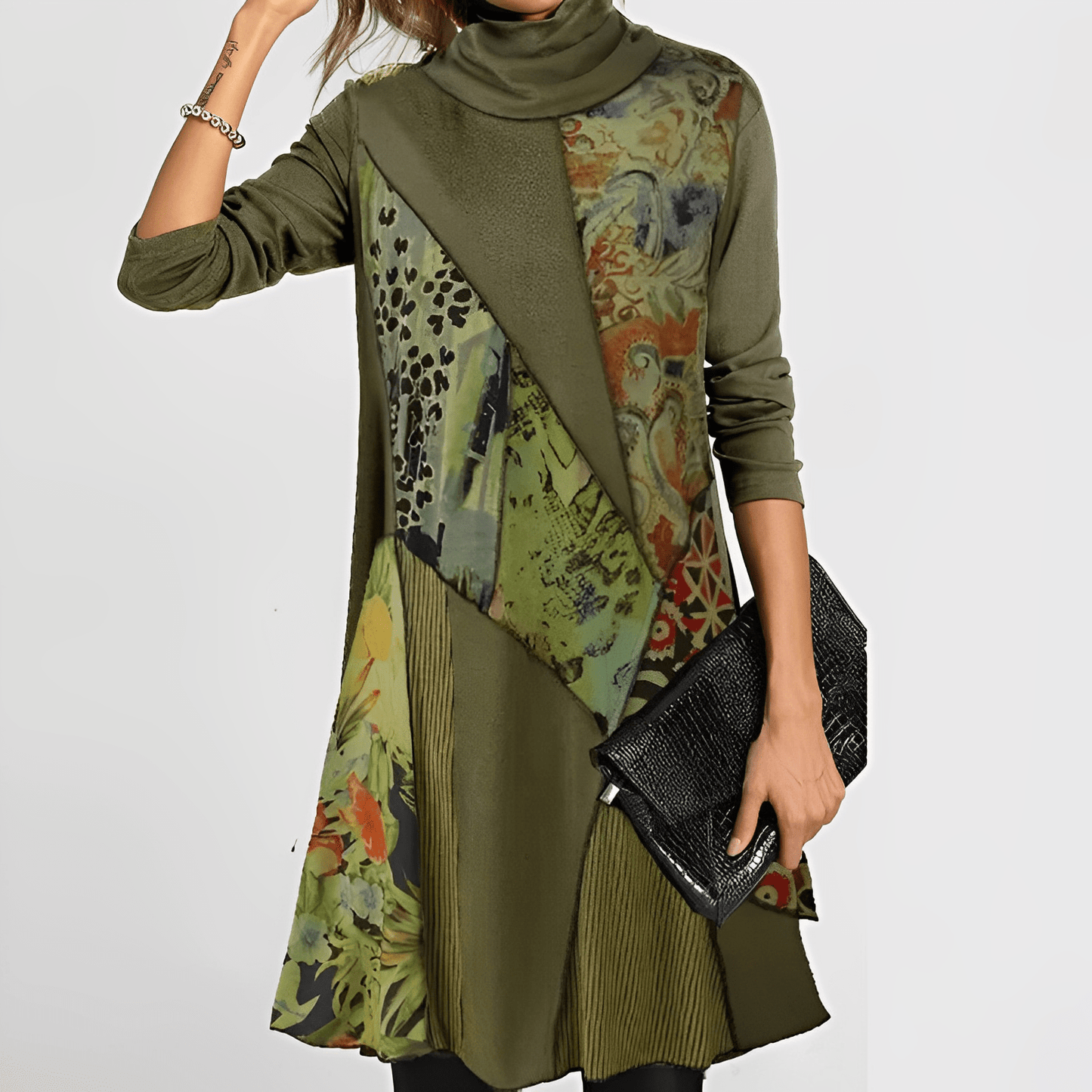 LP | Lavigne - Fashionable Green Dress