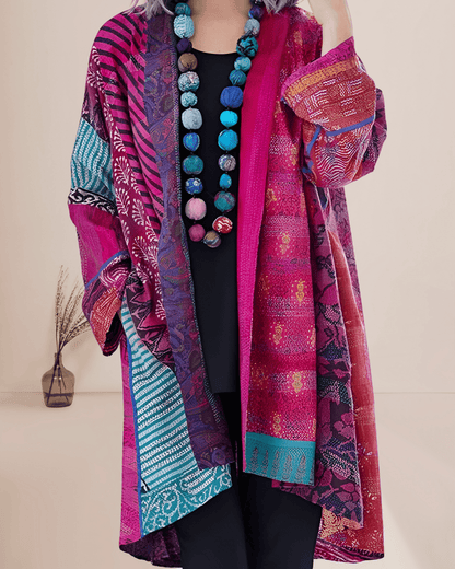 LP | Vintage ethnic cotton cardigan