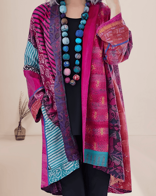 LP | Vintage ethnic cotton cardigan