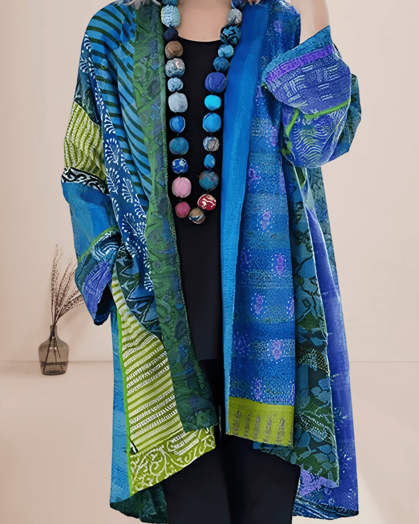 LP | Vintage ethnic cotton cardigan