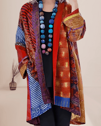 LP | Vintage ethnic cotton cardigan