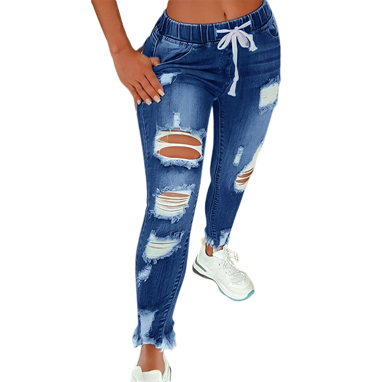 Isolde | Vintage - Worn high-waisted jeans