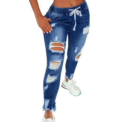 Isolde | Vintage - Worn high-waisted jeans