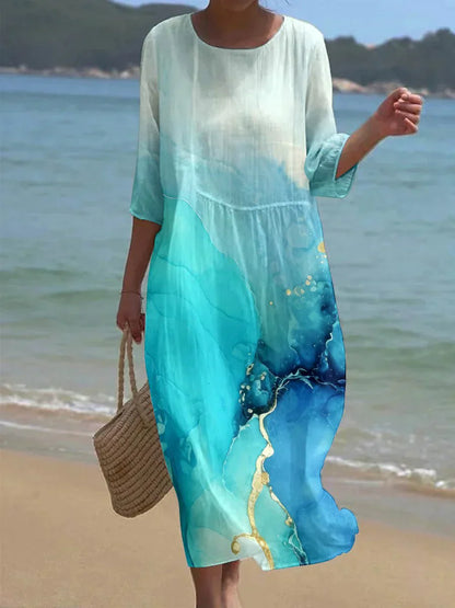 LP | Multicolor printed dress for women