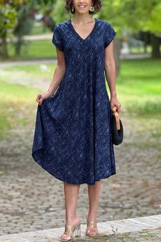 Simple and flowing dress