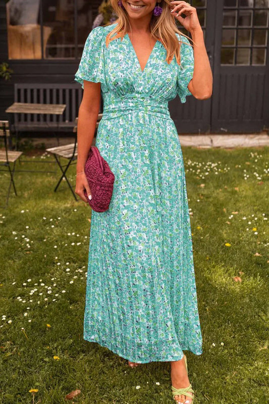 LP | Fashionable floral maxi dress