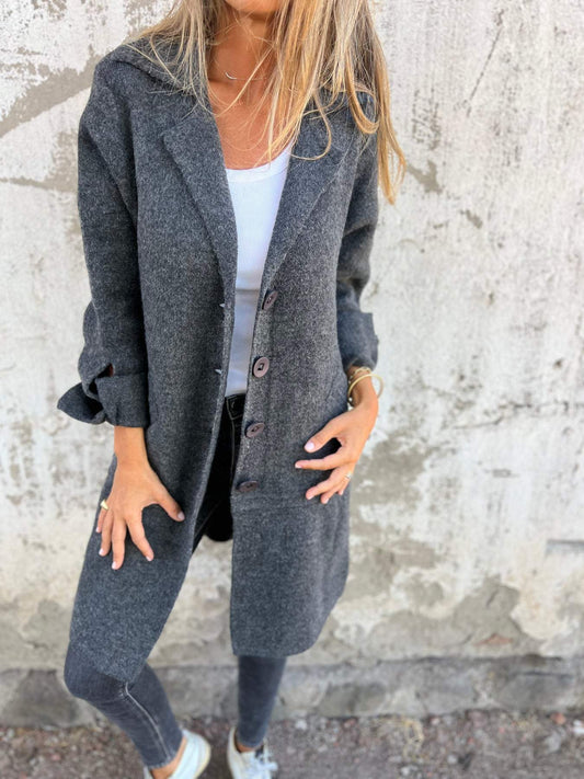 Liezl | Women's Casual Long Coat Chic and Comfortable