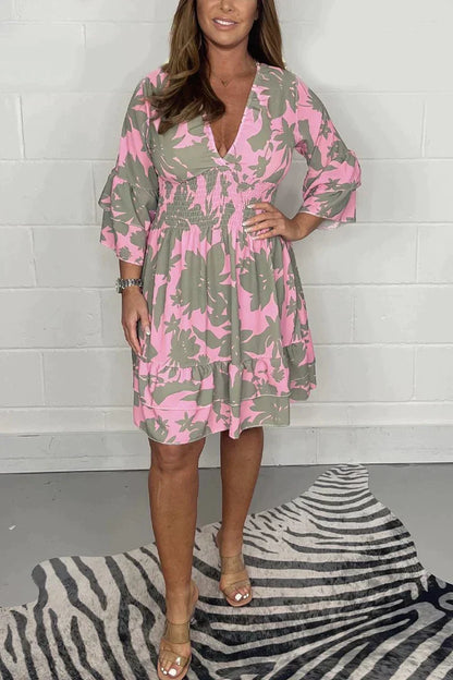 LP | V-neck swing dress