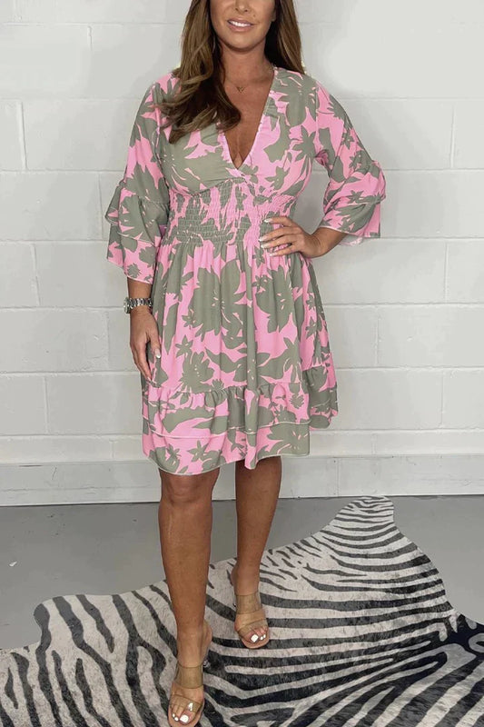 LP | V-neck swing dress