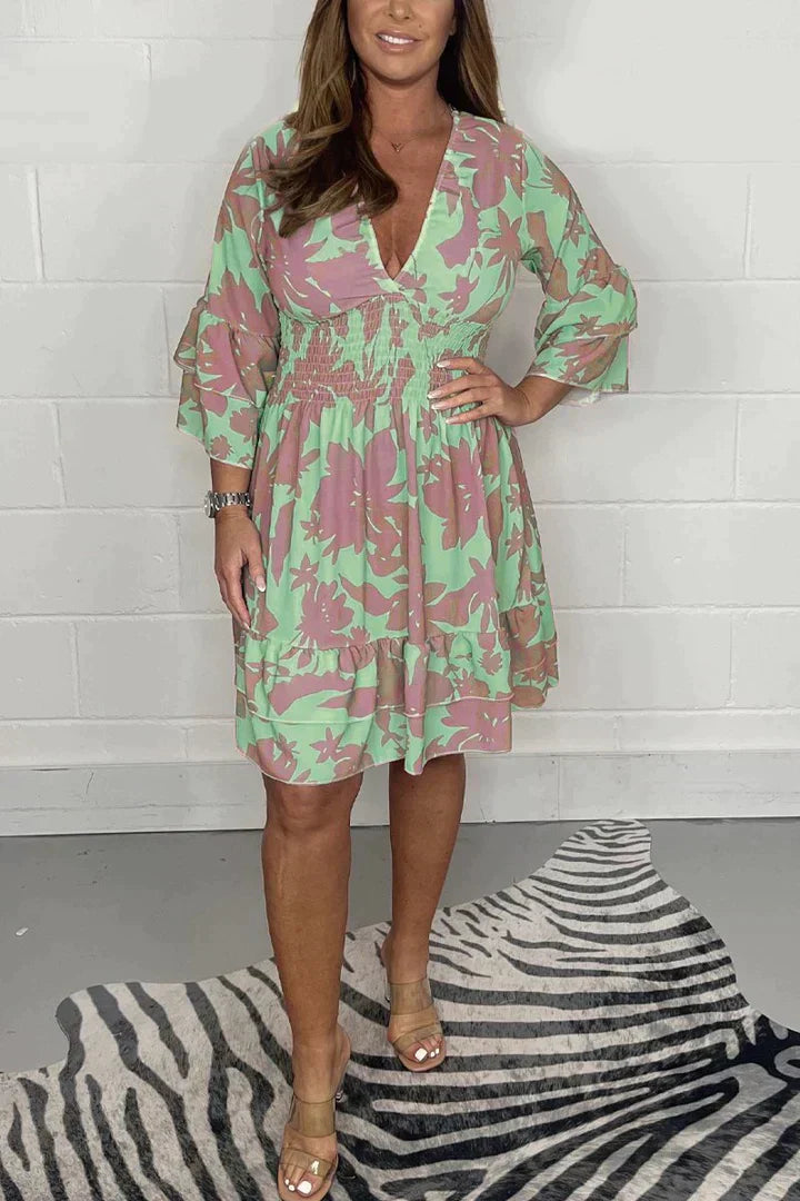 LP | V-neck swing dress